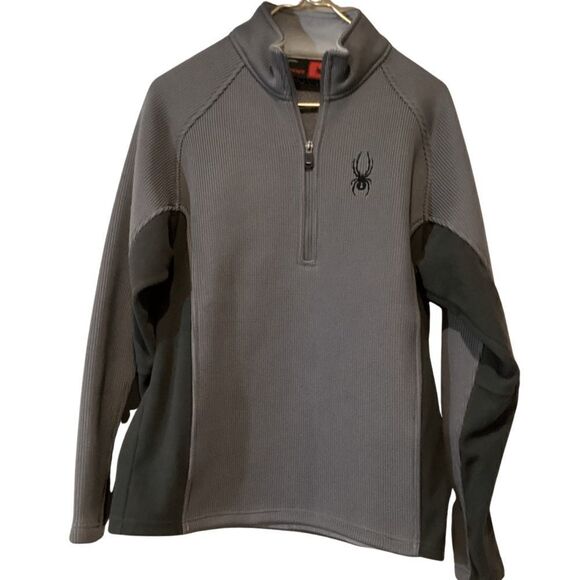 Spyder Men's Outbound 1/4 Zip sweatshirt  Medium - Picture 1 of 11